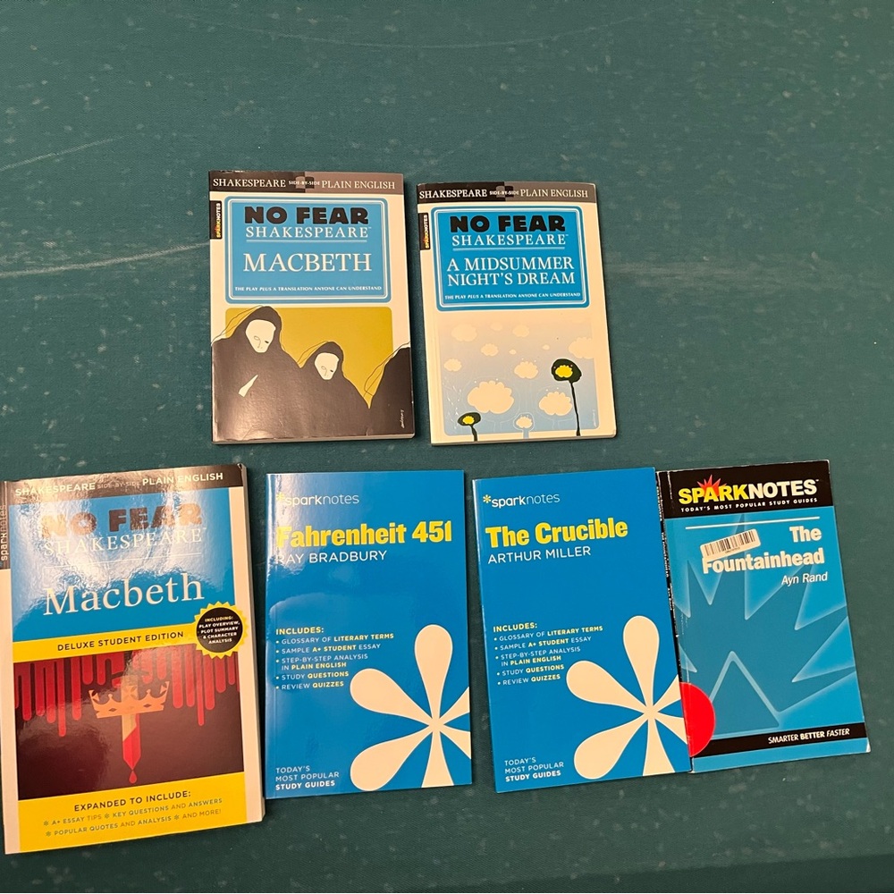 Literature Study Guides Set